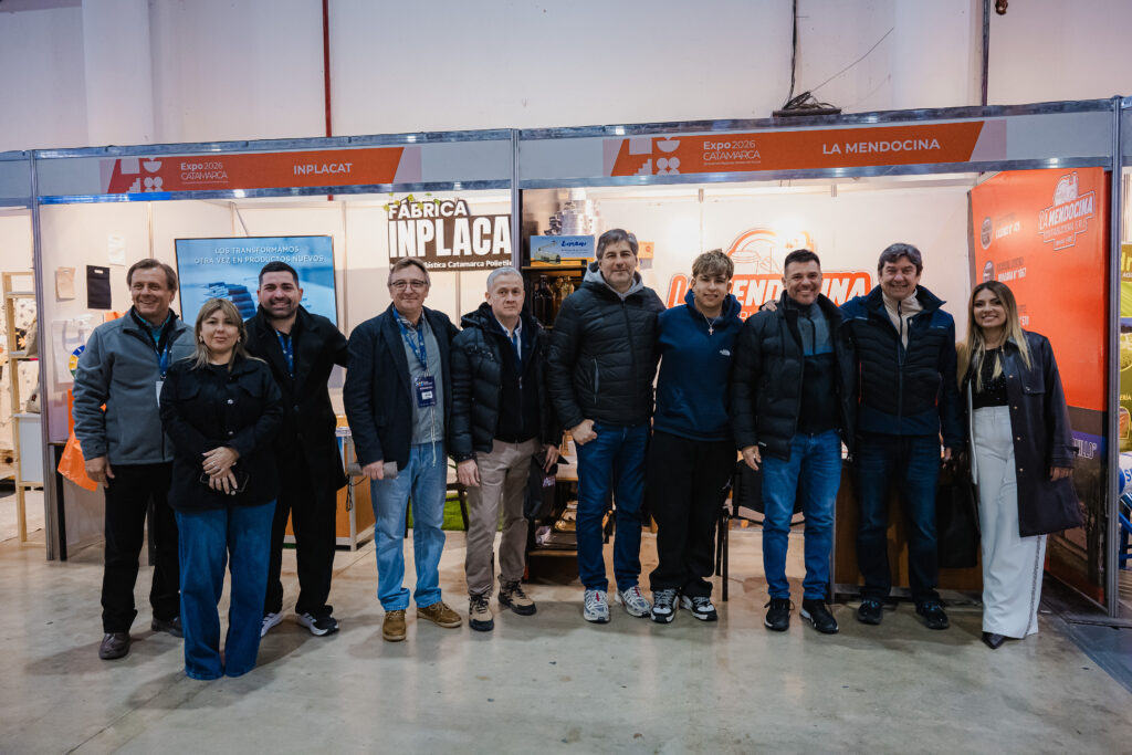 Producción desde El Pantanillo: La Mendocina mostró en la Expo su oferta para empresas y emprendedores